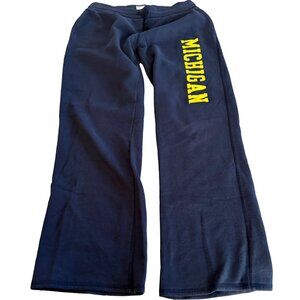 Champion Women's XL University of Michigan Blue Flare Sweat Pants